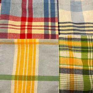 Pottery Barn Kids Madras Curtains panels